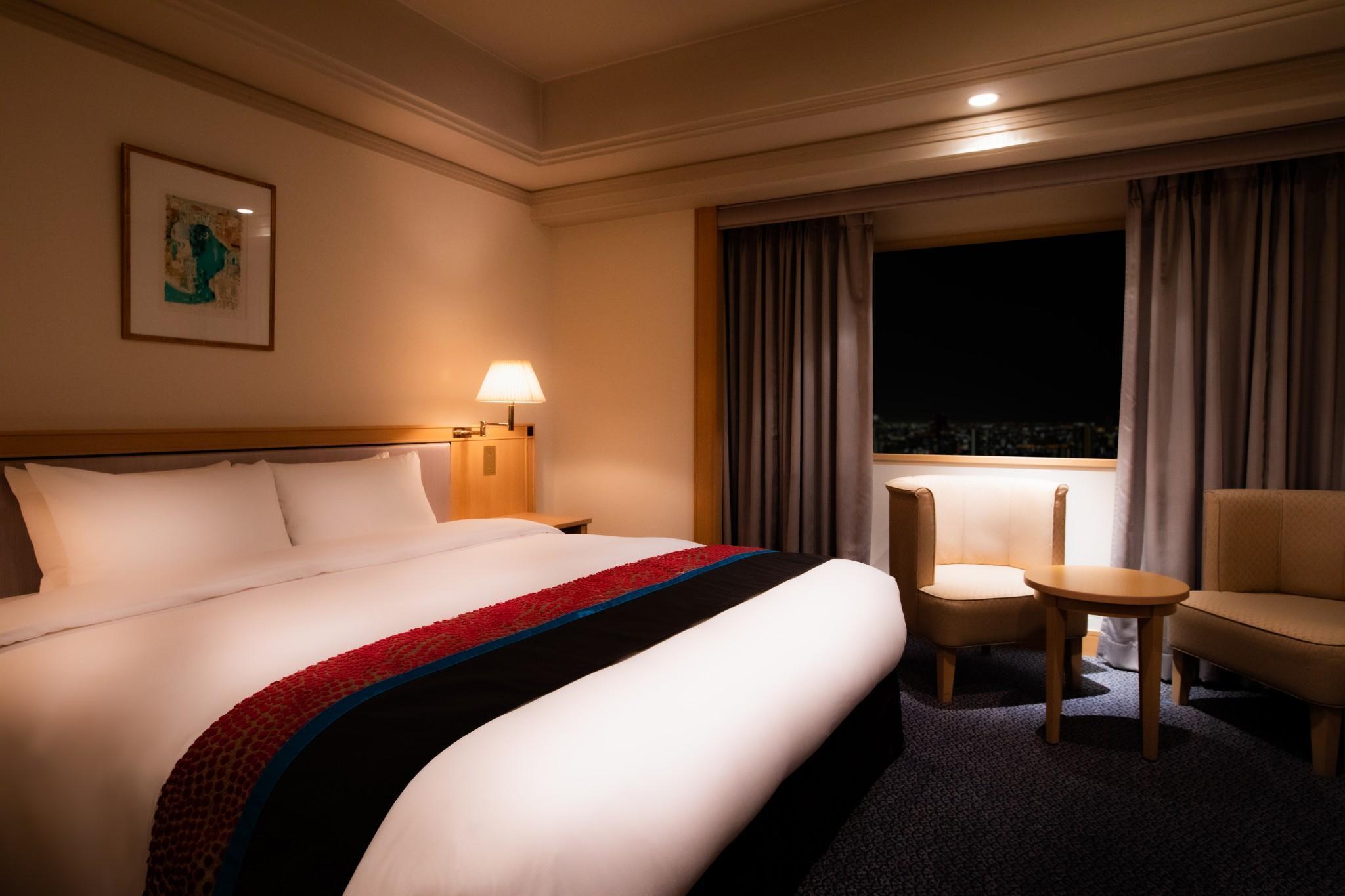 פוקואוקה Hotel New Otani Hakata מראה חיצוני תמונה Deluxe room